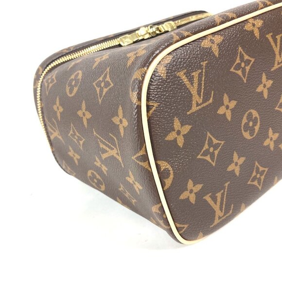 LOUIS VUITTON Brown Monogram Pouch - Picture 8 of 12